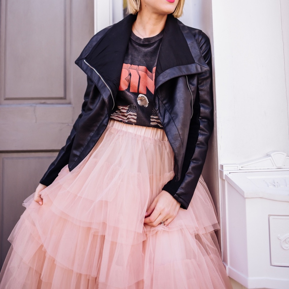 Pink tulle tutu